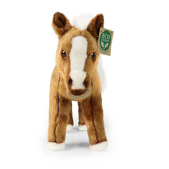 Rappa - Cheval en peluche marron 23 cm - Animaux en peluche écologiques