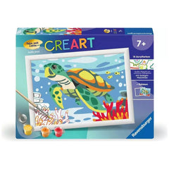 Ravensburger - CreArt Animaux Tortue de Mer Arts et Artisanat