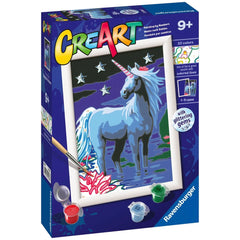 Ravensburger - Creart Licorne Magique - Peinture par Numéros - Arts et Loisirs