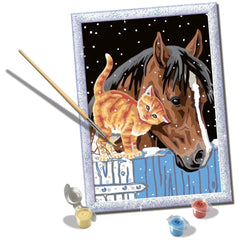 Ravensburger - Creart Stable Friends - Painting By Numbers - Arts & Crafts