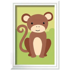 Ravensburger - CreArt Wild Animals Monkey - Arts & Crafts