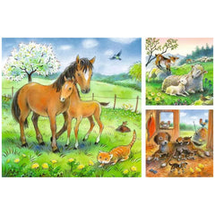 Ravensburger - Temps de câlins - 3x49 pièces - Puzzles