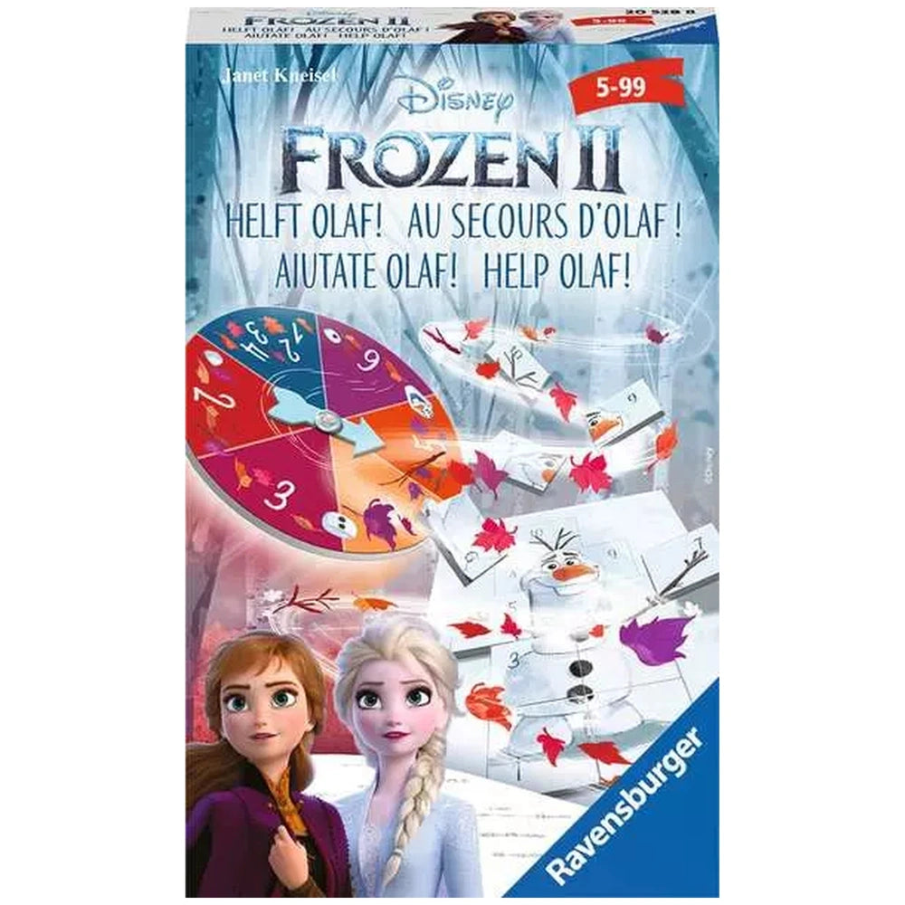 Ravensburger - Disney Frozen II - Aidez Olaf - Jeu de société - Instructions multilingues