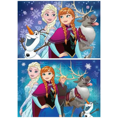 Ravensburger - Frozen - Northern Lights - 2x24 Pieces - Puzzles