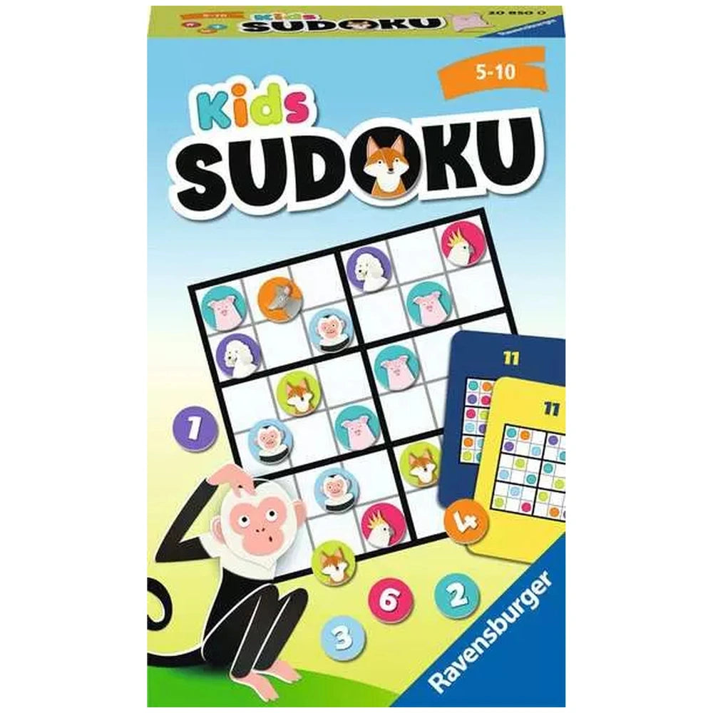 Ravensburger - Kids Sudoku - Board Game - Multi-Language Instructions