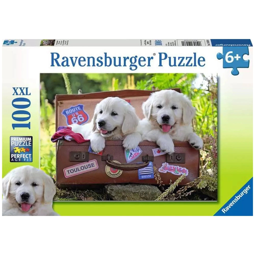 Ravensburger - Chiots Labrador - 100 Pièces - Puzzles