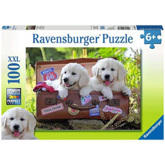 Ravensburger - Chiots Labrador - 100 Pièces - Puzzles