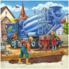 Ravensburger - Grands Véhicules de Construction - 3x49 Pièces - Puzzles