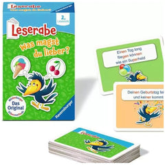 Ravensburger - Leserabe - Quel est ton jeu de cartes préféré ?
