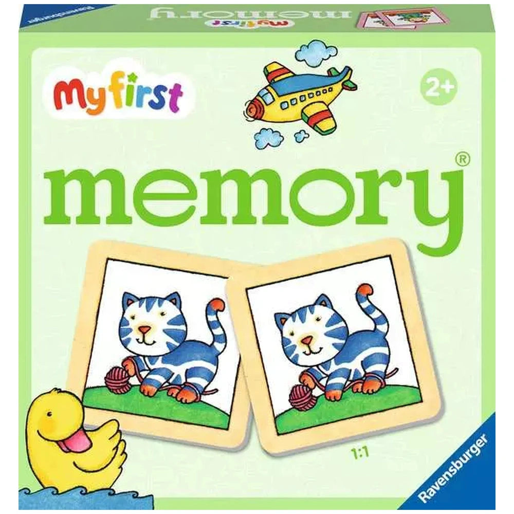 Ravensburger - My First Memory My Favorite Things - Card Game - Multi-Language Instructions