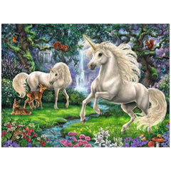 Ravensburger - Mysterious Unicorns - 200 Pieces - Puzzles