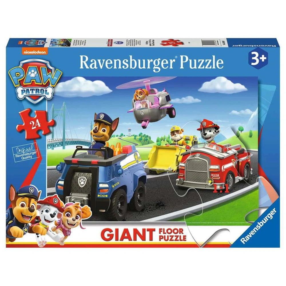 Ravensburger - Pat' Patrouille - 24 Pièces - Puzzle de Sol Géant