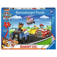 Ravensburger - Pat' Patrouille - 24 Pièces - Puzzle de Sol Géant