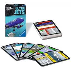 Ravensburger - Super Trump Ultra Jets - Jeu de société - Édition allemande