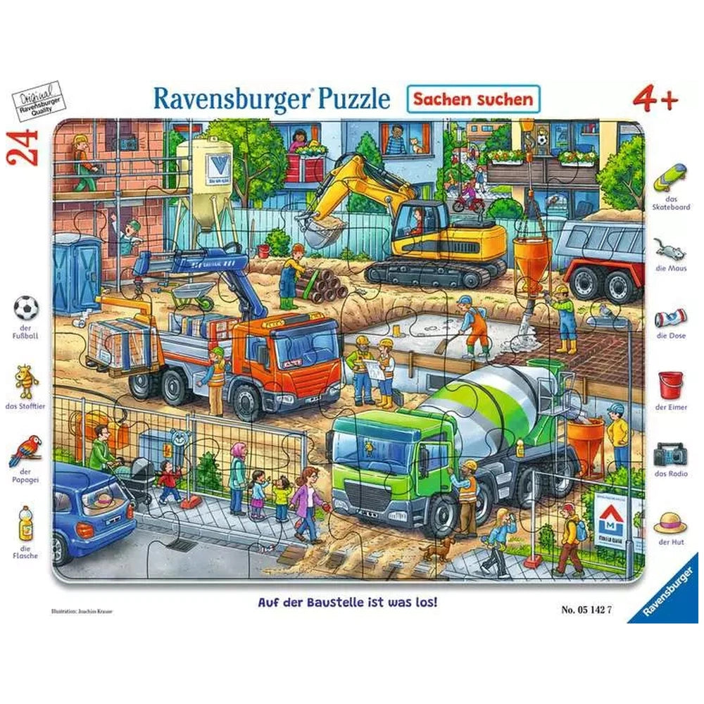 Ravensburger - Il se passe quelque chose sur le chantier - 24 pièces - Puzzles