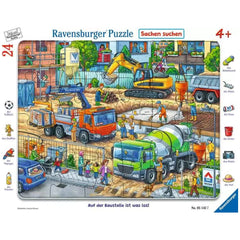 Ravensburger - Il se passe quelque chose sur le chantier - 24 pièces - Puzzles