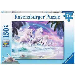 Ravensburger - Licornes sur la plage - 150 pièces - Puzzles