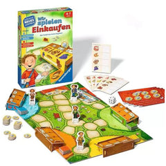Ravensburger - Nous Jouons à Faire des Courses - Jeu de Société - Édition Allemande