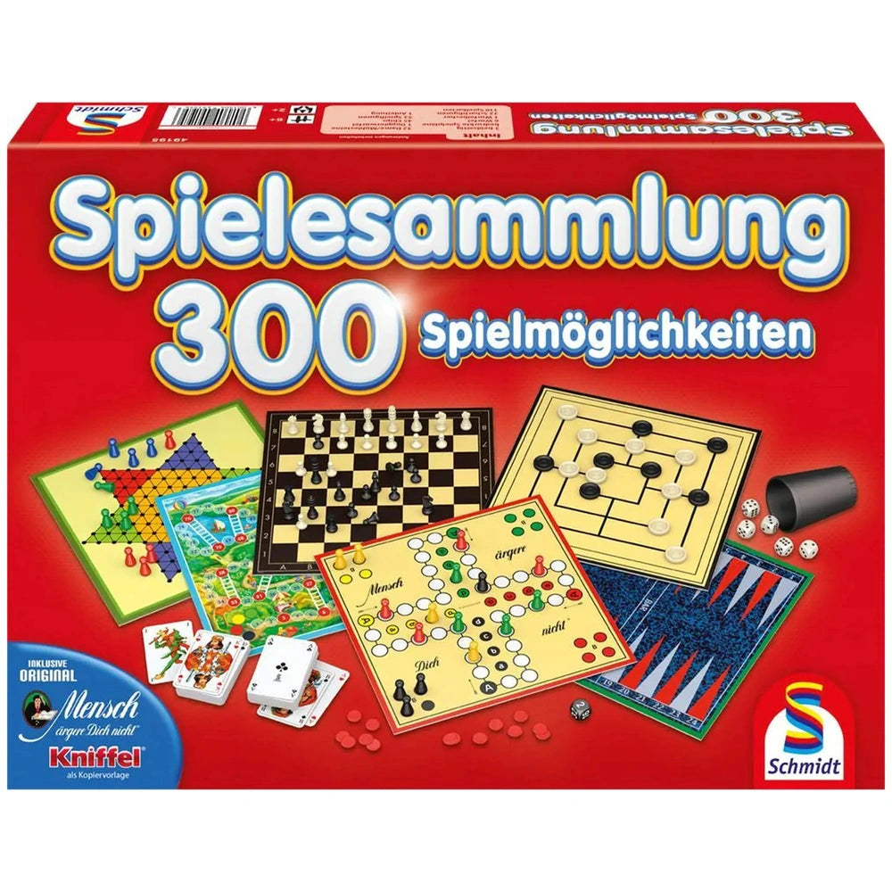 Schmidt Spiele - Collection de Jeux 300 - Collections de Jeux
