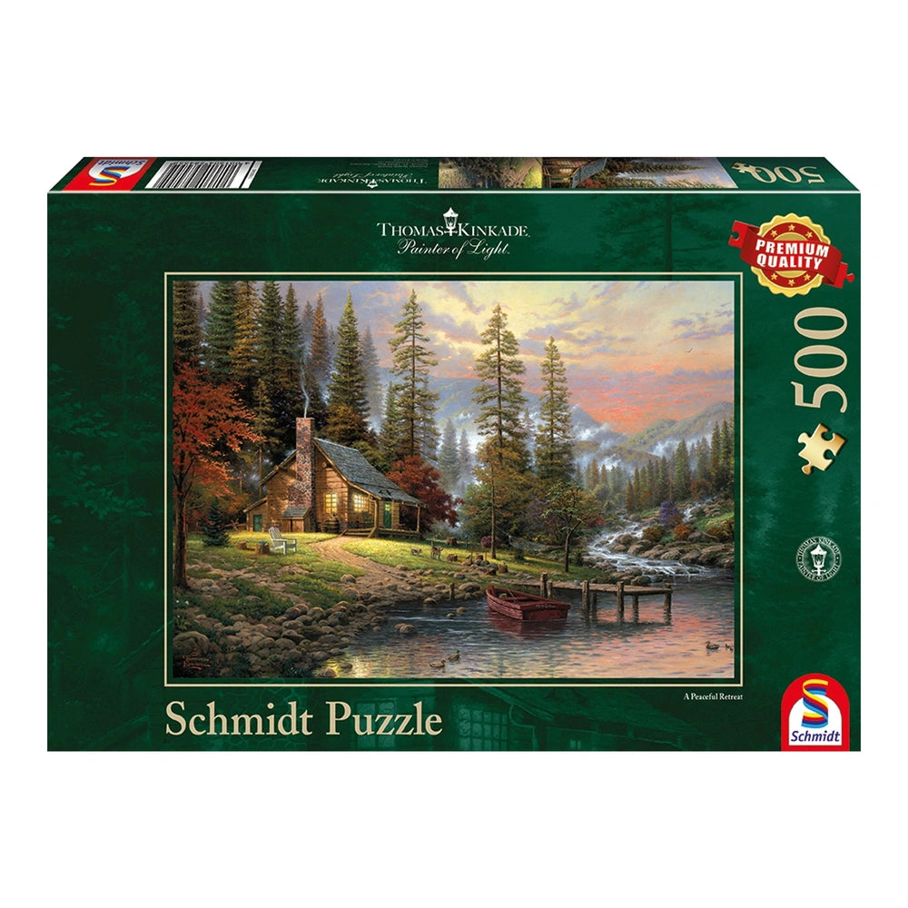 Schmidt Spiele - House in the Mountains 500 Pcs - Puzzles