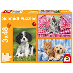 SCHMIDT SPIELE - Mes plus mignons animaux bébés 48 pièces - Puzzles