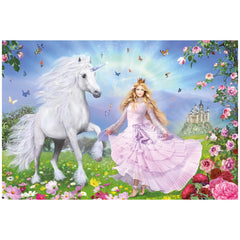 Schmidt Spiele - Princesse des Licornes 100 Pcs - Puzzles