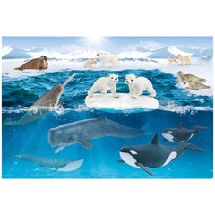 Schmidt Spiele - Schleich In The Artic 60 Pcs and 1 Figure - Puzzles
