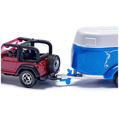 Siku - Jeep with horse trailer - Play Vehicles