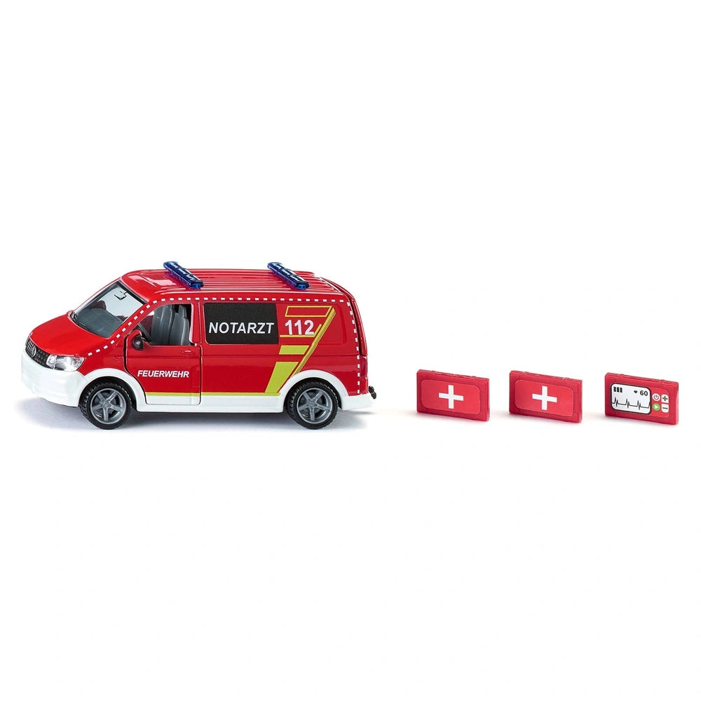 Siku - Volkswagen T6 Voiture d'Urgence - Ensembles de Jeux