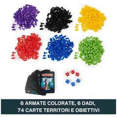 Spin Master - Jeu de société Risiko - Édition italienne