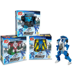 Teorema - Coffrets de jeu - Robot transformable 3-en-1 - Multicolore - 3 Ans+
