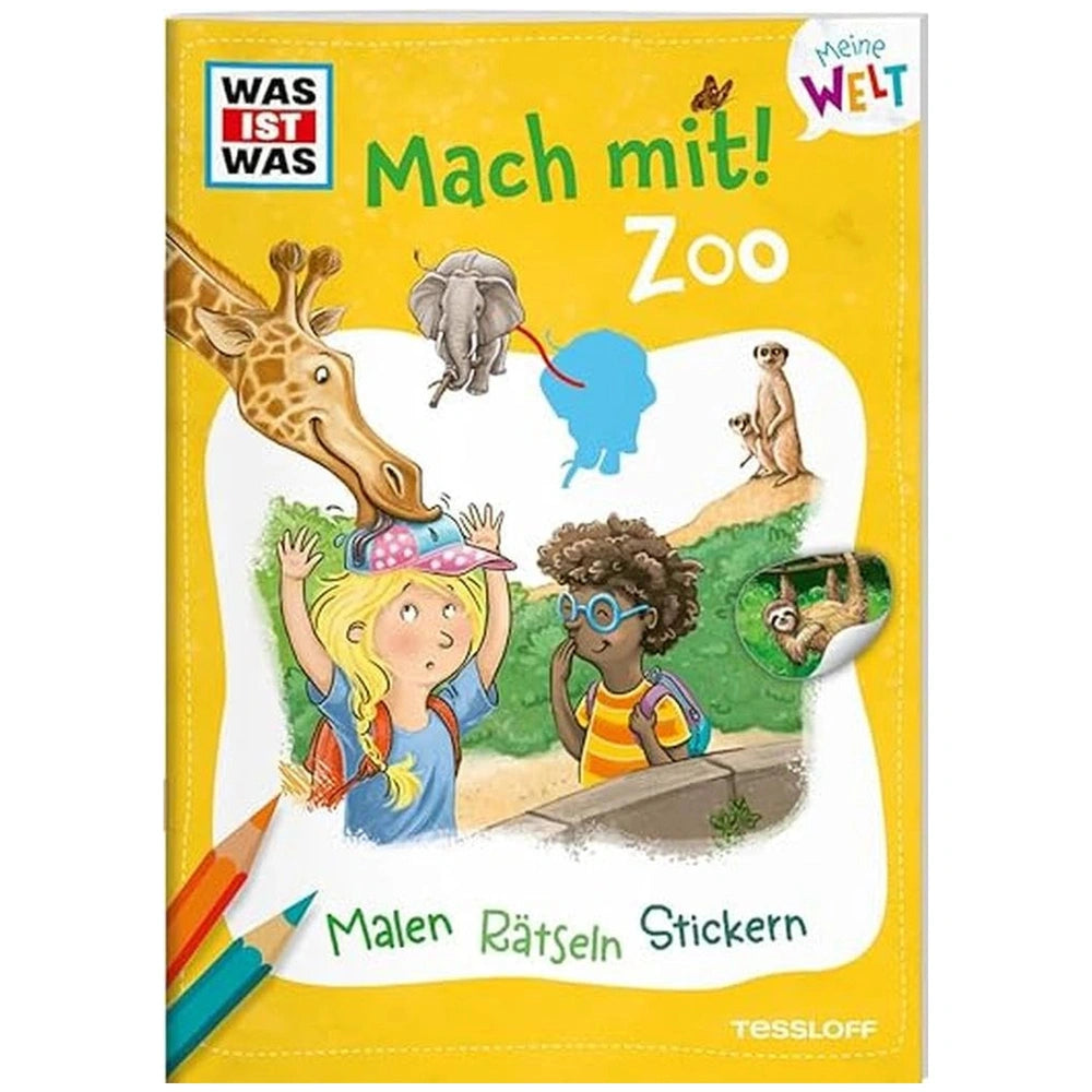 TESSLOFF - WAS IST WAS Ma Monde Participe Zoo - Jouets Éducatifs - Édition Allemande