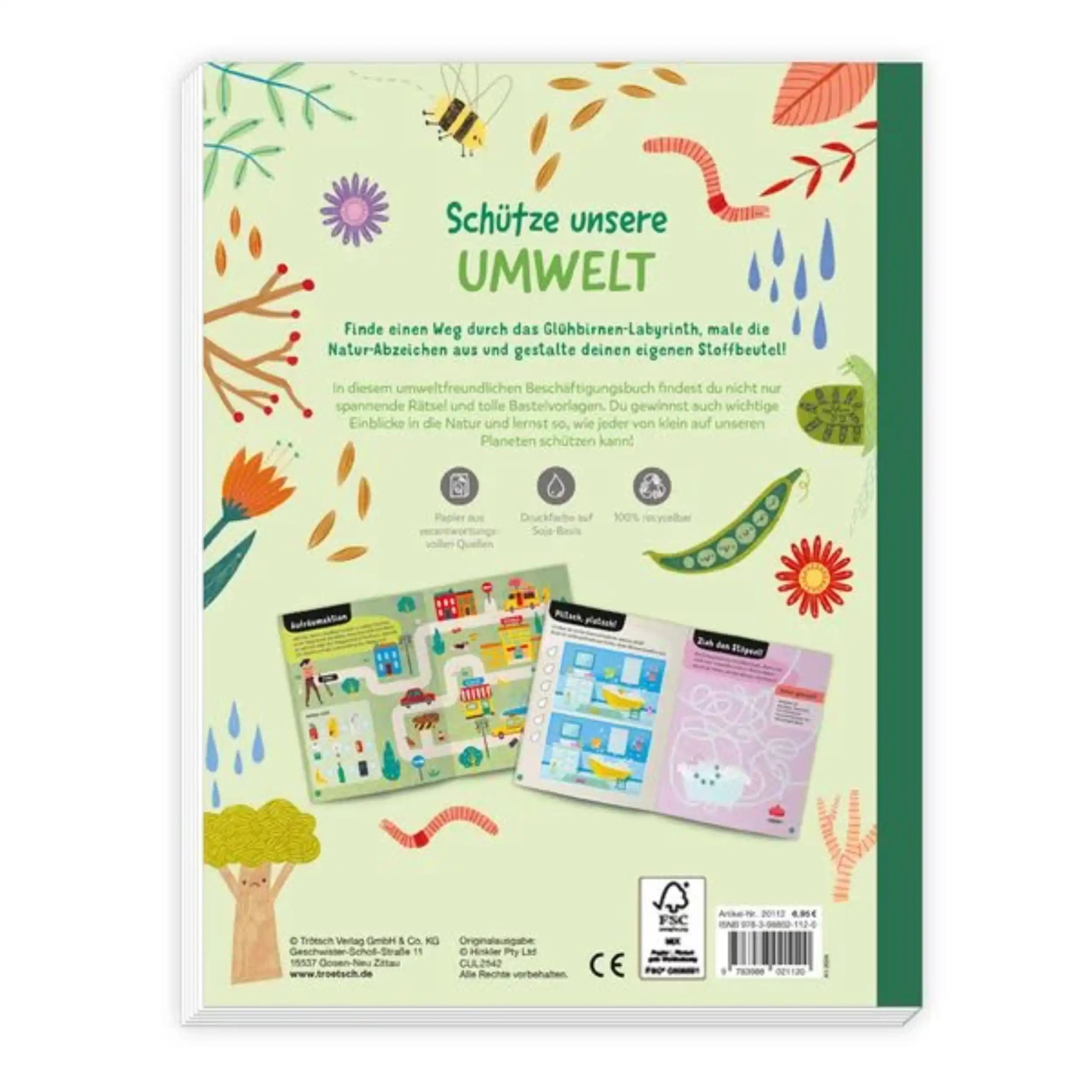 TROTSCH - Protect Our Environment Activity Book Books - German Edition