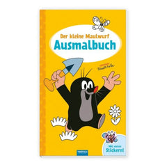 TROTSCH - Der Kleine Maulwurf Coloring Book with Stickers Arts and Crafts - German Edition