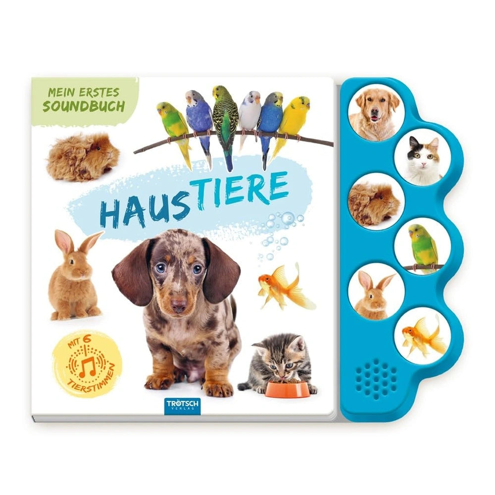 TRÖTSCH - Livre sonore Mon premier livre sonore Animaux - Jouets éducatifs