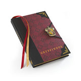 The Noble Collection Harry Potter Gryffindor Journal - 9.75in (25cm) Hardbound Lined with Gilded Edges and Die Cast Enameled Crest - Officially Licensed Film Set Movie Props Gifts